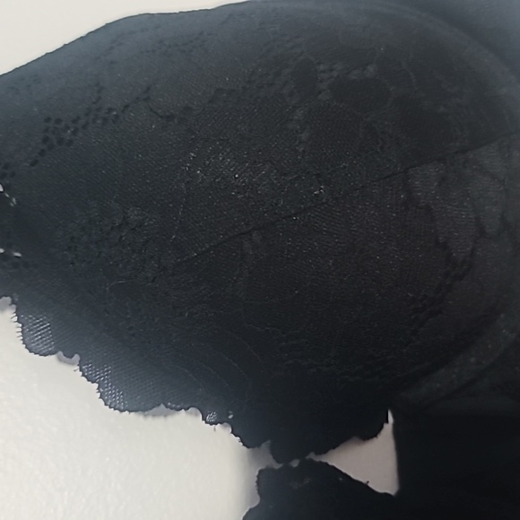 Aerie Real power plunge push up poppy lace bra 36D - Picture 4 of 5